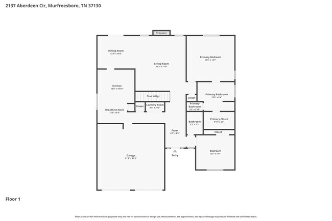 2137 Aberdeen Cir in Murfreesboro, TN - Foto de edificio - Building Photo