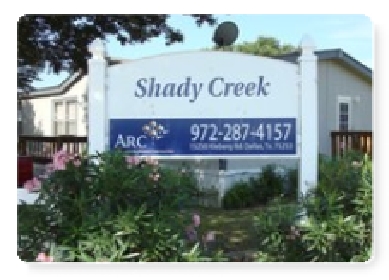 Shady Creek in Dallas, TX - Foto de edificio