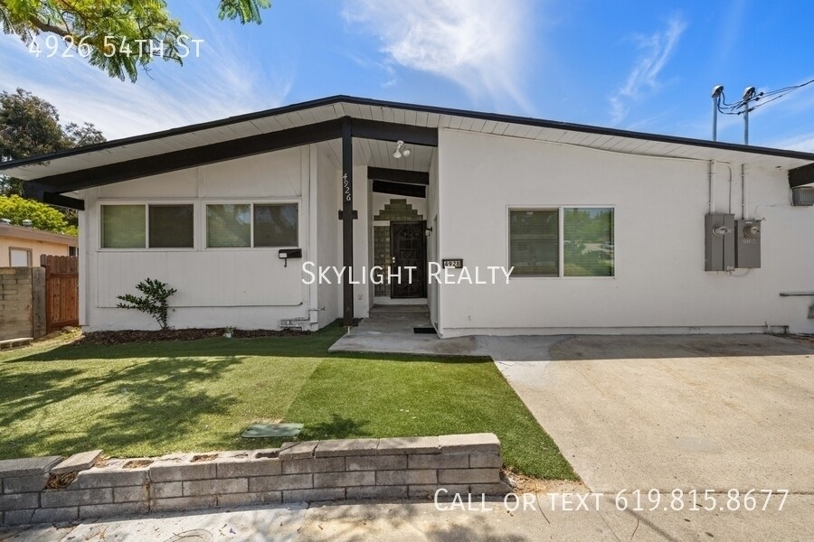 4926 54th St in San Diego, CA - Building Photo