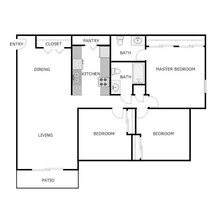 STONE CREST APARTMENTS in Fitchburg, WI - Foto de edificio - Floor Plan