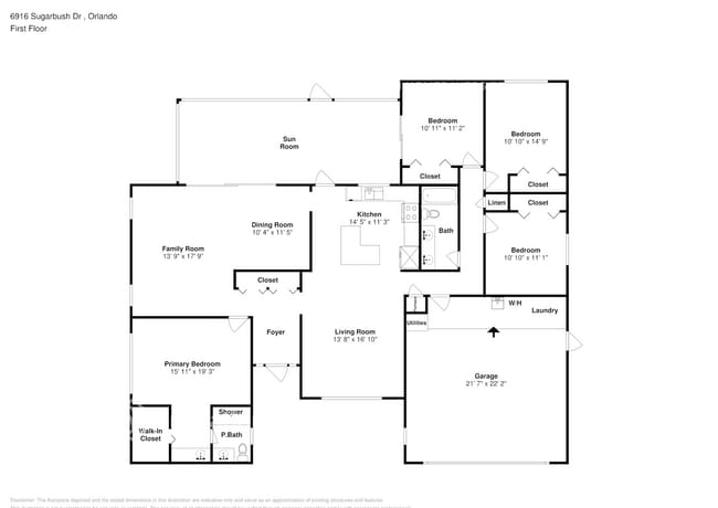 6916 Sugarbush Dr in Orlando, FL - Foto de edificio - Building Photo