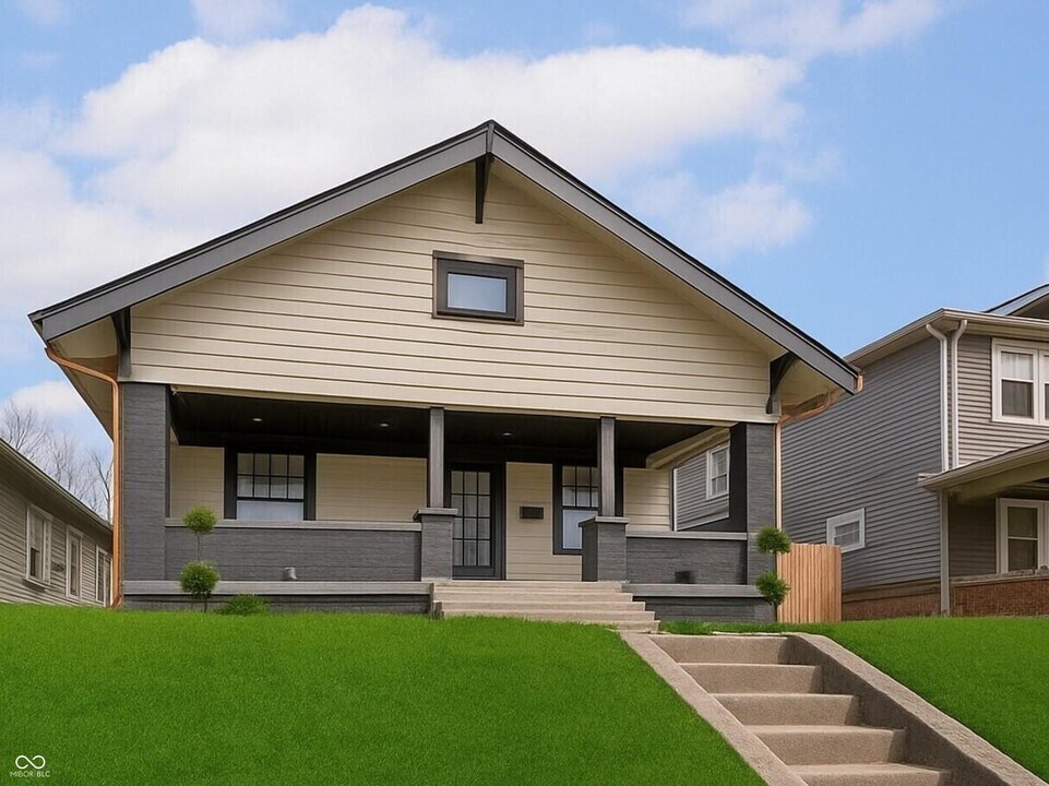 1210 Finley Ave in Indianapolis, IN - Foto de edificio