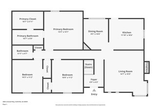 3684 Linwood Way in Snellville, GA - Foto de edificio - Building Photo