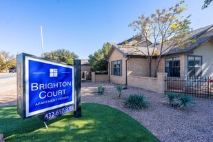 Brighton Court in Midland, TX - Building Photo