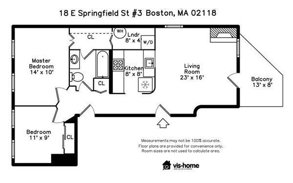 18 E Springfield St, Unit 18-3 in Boston, MA - Building Photo - Building Photo
