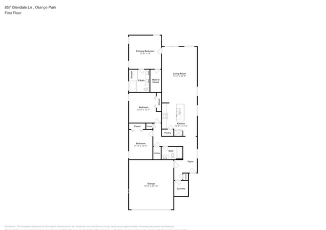 857 Glendale Ln in Orange Park, FL - Building Photo - Building Photo