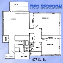 Westport Village in Freeport, IL - Foto de edificio - Floor Plan