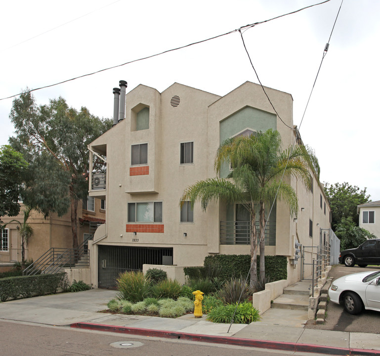 2833 Cadiz St in San Diego, CA - Foto de edificio