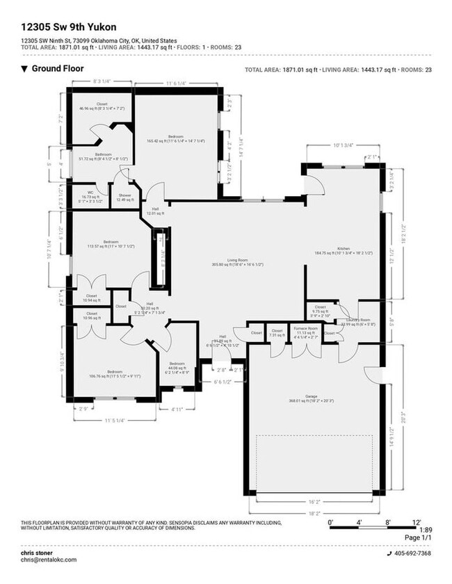 12305 SW 9th St. in Yukon, OK - Building Photo - Building Photo