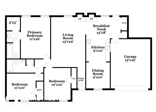 3552 Kirby Terrace Dr in Memphis, TN - Foto de edificio - Building Photo