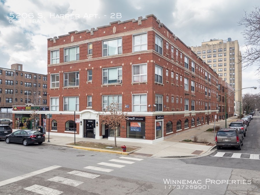 5206 S Harper Ave-Unit -2B in Chicago, IL - Building Photo