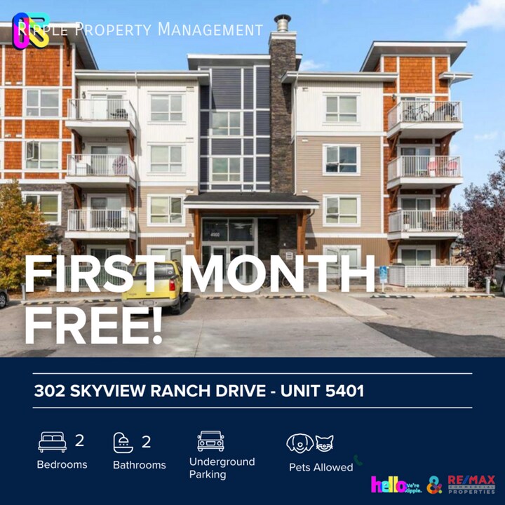 302 Skyview Rnch Dr NE in Calgary, AB - Building Photo