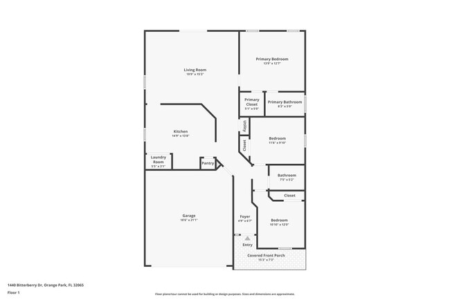 1440 Bitterberry Dr in Orange Park, FL - Foto de edificio - Building Photo