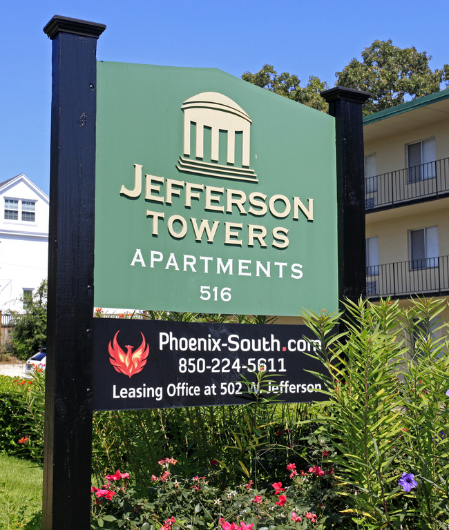 Jefferson Towers Apartments in Tallahassee, FL - Building Photo - Building Photo