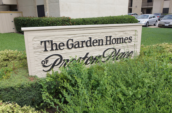 The Garden Homes of Preston Place in Dallas, TX - Building Photo - Building Photo