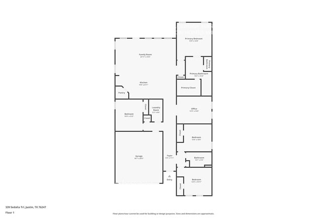 339 Sedalia Trl in Justin, TX - Foto de edificio - Building Photo