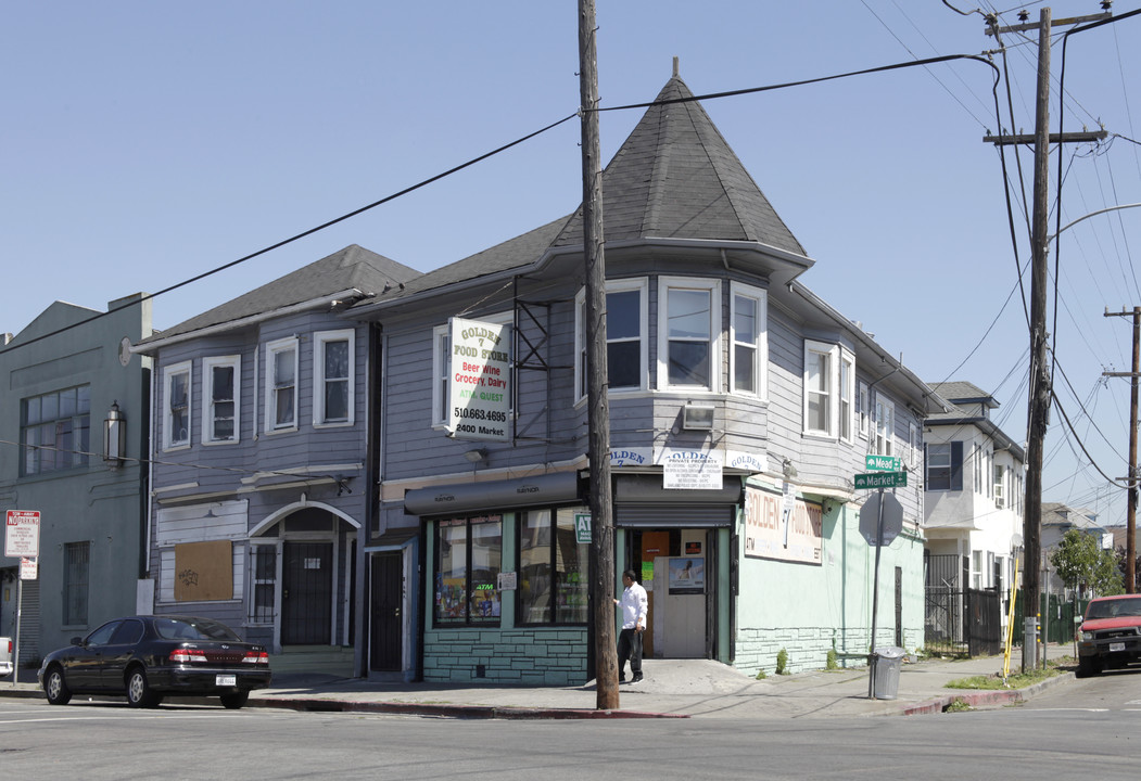 2400 Market St in Oakland, CA - Foto de edificio