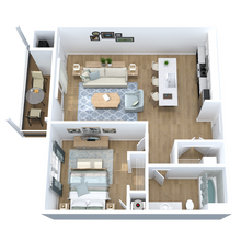 Lake District Flats in Ludington, MI - Building Photo - Floor Plan
