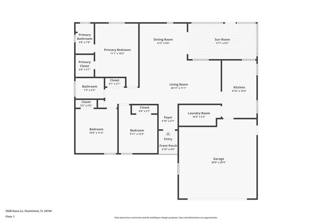 2928 Dana Ln in Kissimmee, FL - Foto de edificio - Building Photo