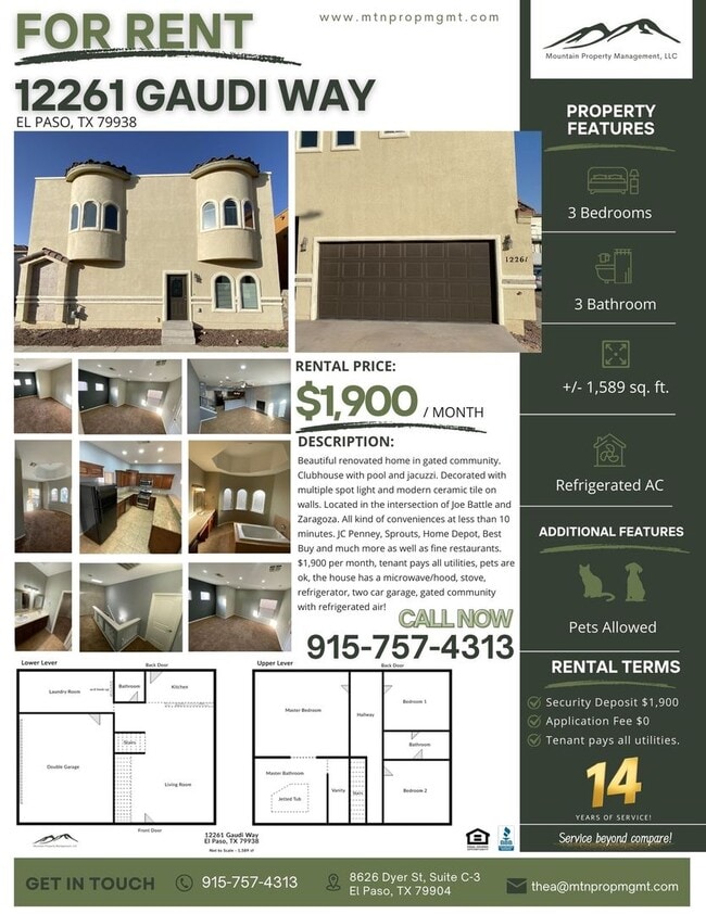 12261 Gaudi Wy