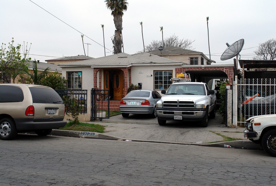 4019 W 105th St in Inglewood, CA - Foto de edificio