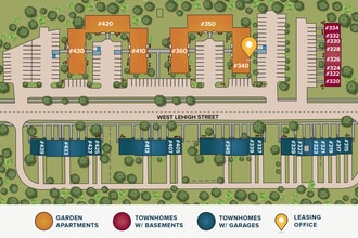 River Walk Townhomes in Bethlehem, PA - Foto de edificio - Building Photo