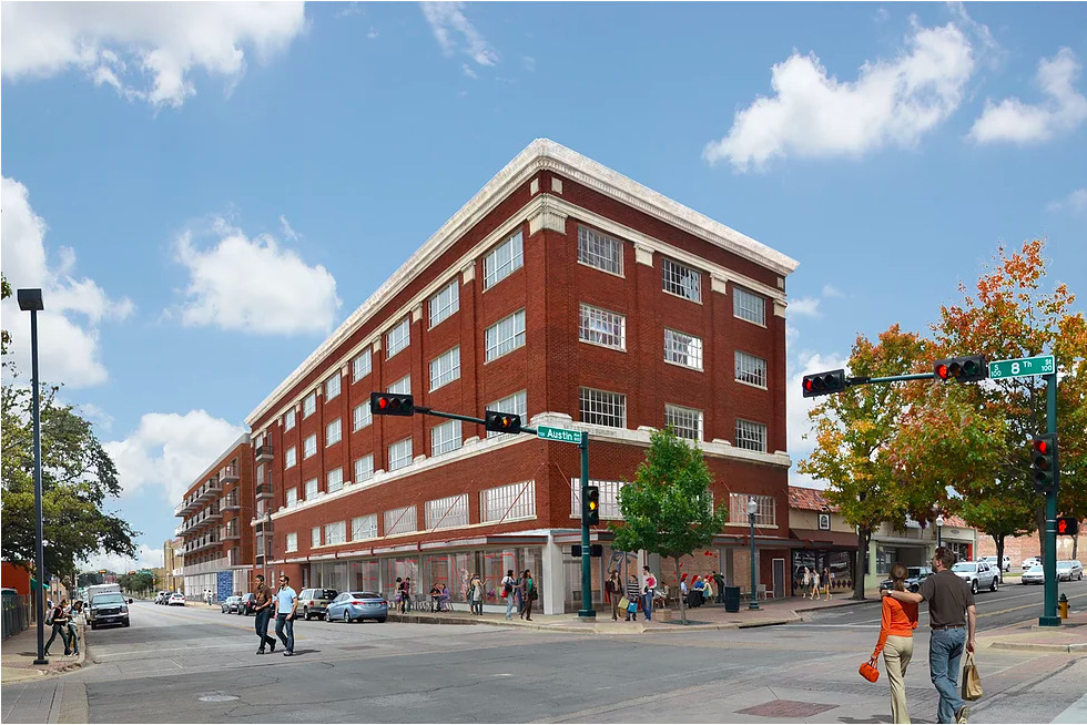 Stratton Lofts in Waco, TX - Building Photo