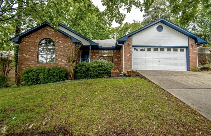 26 Burkwood Dr in Little Rock, AR - Foto de edificio