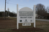 Williamston Townhouses in Williamston, SC - Foto de edificio - Building Photo