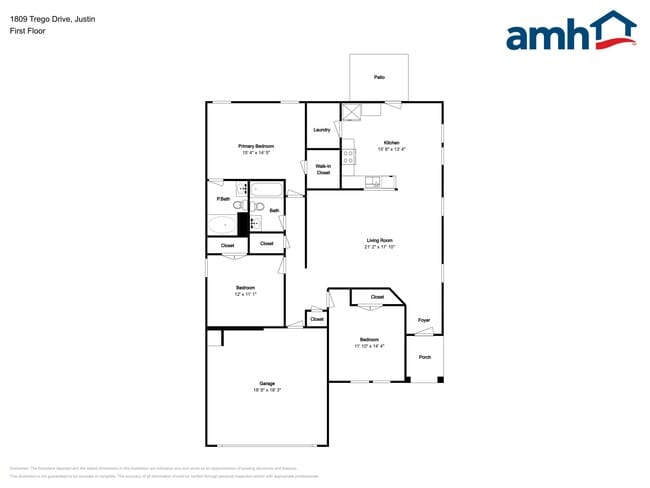 1809 Trego Dr in Justin, TX - Building Photo - Building Photo