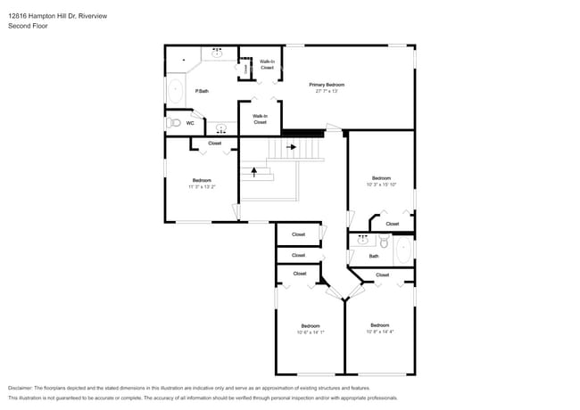 12816 Hampton Hill Dr in Riverview, FL - Building Photo - Building Photo