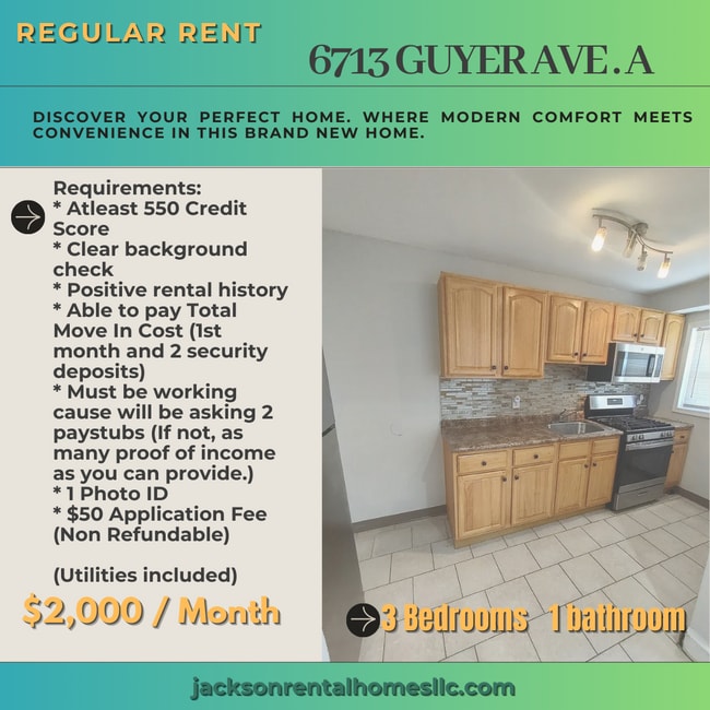 property at 6713 Guyer Ave