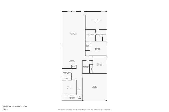 298 Jax Lp in San Antonio, TX - Foto de edificio - Building Photo