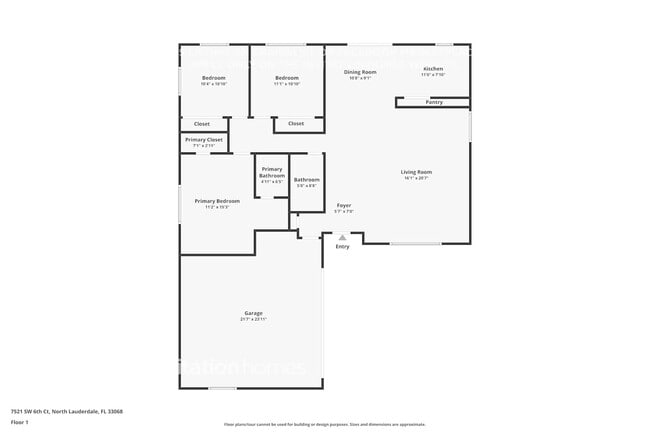 7521 SW 6th St in North Lauderdale, FL - Building Photo - Building Photo