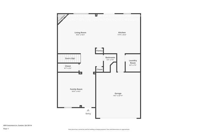 property at 499 Crestmont Ln