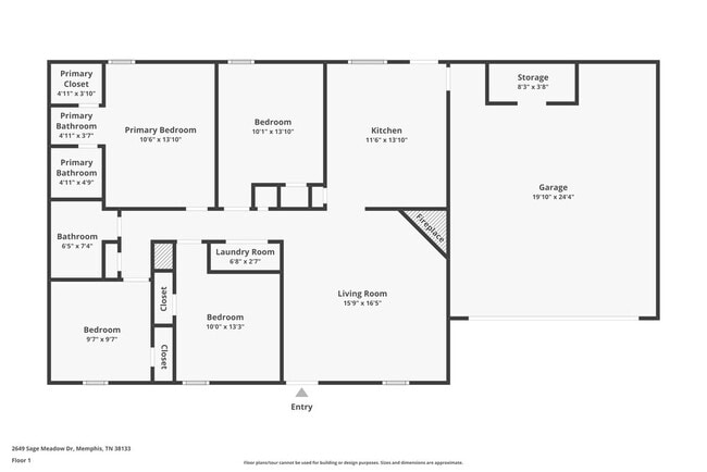 2649 Sage Meadow Dr in Memphis, TN - Building Photo - Building Photo