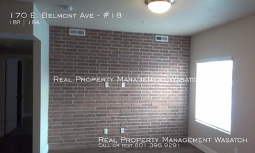 170 E Belmont Ave-Unit -#18 in Salt Lake City, UT - Foto de edificio - Building Photo