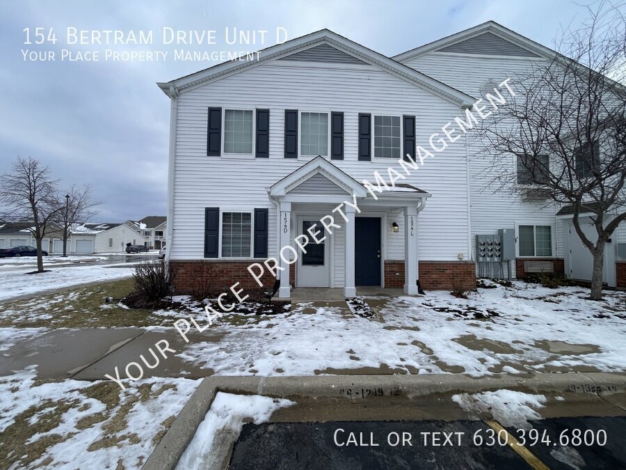 154 Bertram Dr in Yorkville, IL - Building Photo