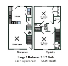 Brighton Park Apartments in Athens, GA - Building Photo - Floor Plan