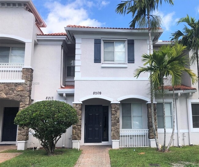 property at 8209 SW 25th Ct