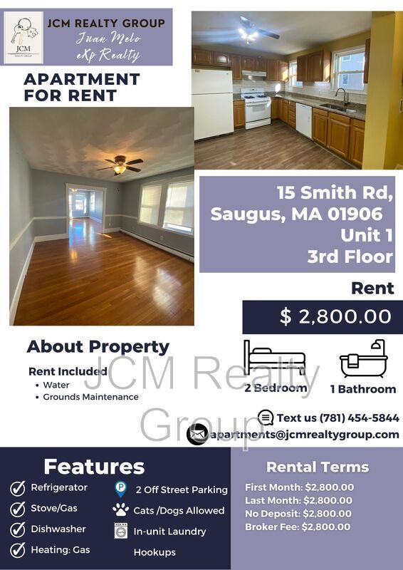 15 Smith Rd-Unit -U1 / 1st Floor in Saugus, MA - Building Photo - Building Photo