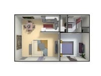 Efficiency Terrace - East - Hickory Trace Village Apartments in Hickory, North Carolina