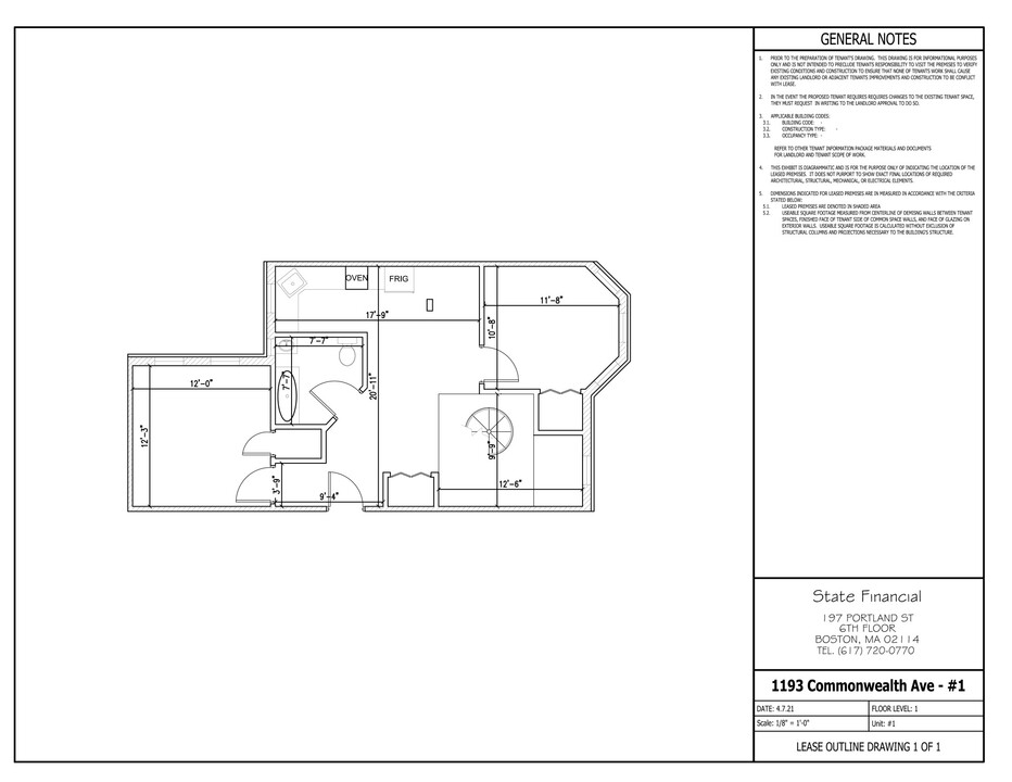 1165 Commonwealth Ave, Unit 1 in Boston, MA - Building Photo