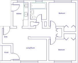 Roosevelt Garden Apartments in Milwaukee, WI - Building Photo - Floor Plan