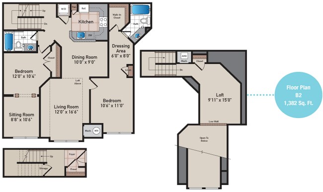 Blair Towns in Silver Spring, MD - Building Photo - Interior Photo