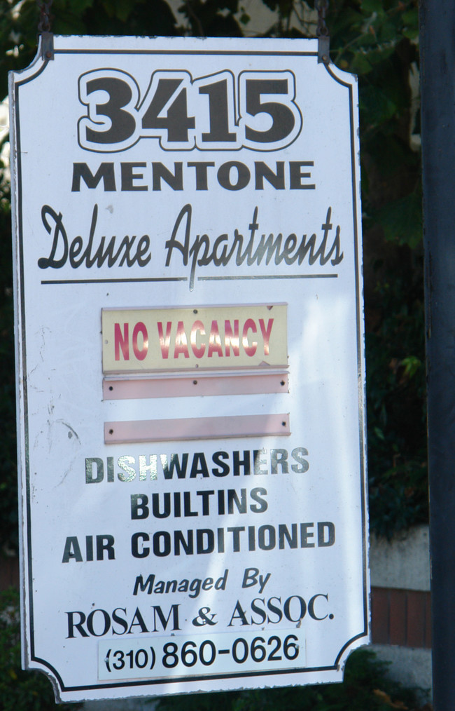 3415 Mentone Ave in Los Angeles, CA - Foto de edificio - Building Photo