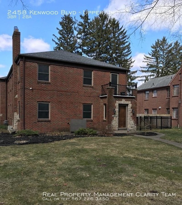 2458 Kenwood Blvd in Toledo, OH - Foto de edificio
