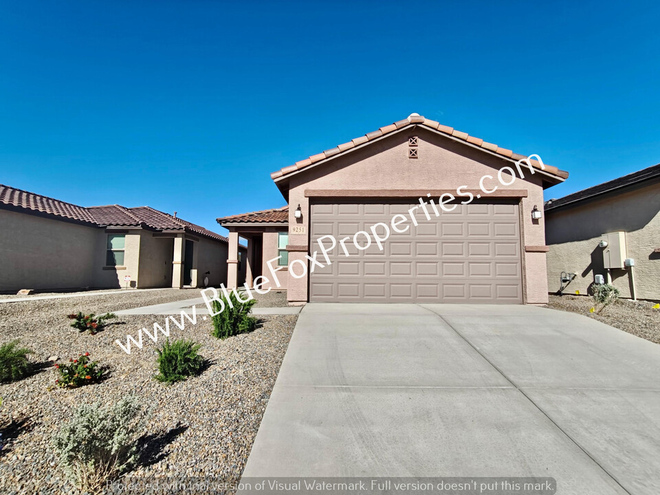 9251 N Peridot Vis Ave in Tucson, AZ - Foto de edificio