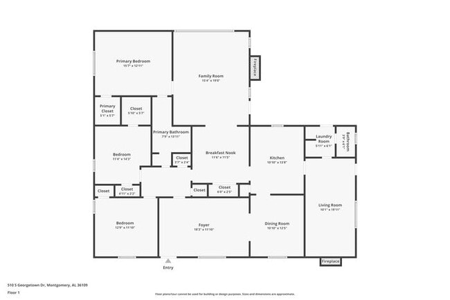 510 S Georgetown Dr in Montgomery, AL - Foto de edificio - Building Photo