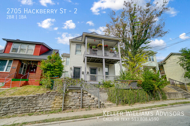 2705 Hackberry St-Unit -2 in Cincinnati, OH - Building Photo - Building Photo